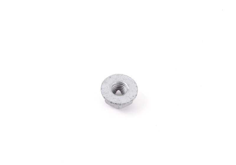 OEM Hex Nut 31306798572 for BMW {F20, F21, F22, F23, F87, F30, F31, F34, F80, G20, F32, F33, F36, F82, F83, G29}. Genuine BMW.
