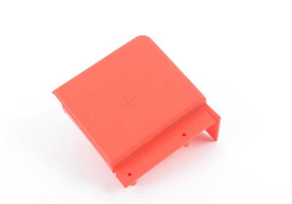 Tapa protectora borne positivo batería OEM 61211370990 para BMW E30, E36, Z1. Pieza original BMW.