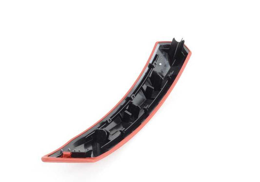 Embellecedor interior tirador puerta derecha OEM 51419186735 para BMW Z4 E89 sDrive18i, 20i, 23i, 28i, 30i. Original BMW.