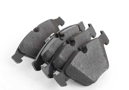 Juego de pastillas de freno con sensor OEM 34112288873 para BMW E90, E91, E92, E93. Original BMW.