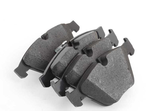 Juego de pastillas de freno con sensor OEM 34112288873 para BMW E90, E91, E92, E93. Original BMW.