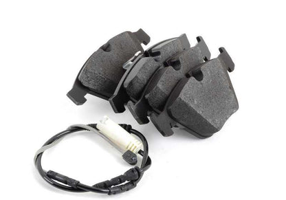 Juego de pastillas de freno con sensor OEM 34112288873 para BMW E90, E91, E92, E93. Original BMW.