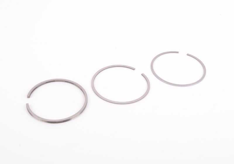 Juego de segmentos de pistón OEM 11251265505 para BMW E23, E24, E28, E32, E34. Original BMW.