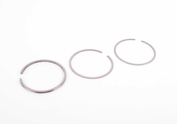 Juego de segmentos de pistón OEM 11251265505 para BMW E23, E24, E28, E32, E34. Original BMW.