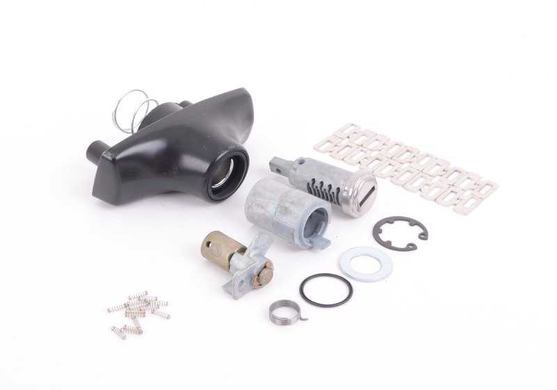 Kit reparación bombín maletero OEM 51249061785 para BMW E30. Compatible con sistema de cierre de la tapa del maletero. Original BMW.