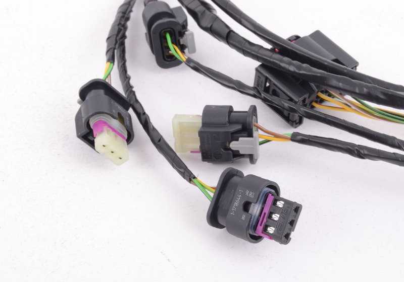 Cableado sensor de aparcamiento (PDC) delantero OEM 61129244421 para BMW E70. Original BMW.
