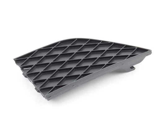 Rejilla lateral inferior derecha OEM 51117184692 para BMW Serie 6 E63 y E64 (630i, 635d, 650i) años 2007-2010. Repuesto original BMW.