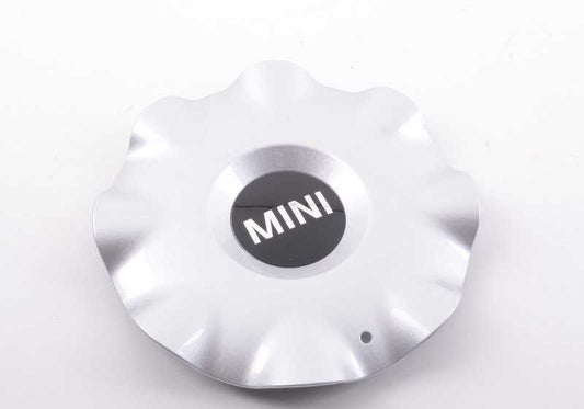 Cubierta de cubo plata 18" OEM 36109804231 para MINI Countryman R60, Paceman R61. Original MINI.