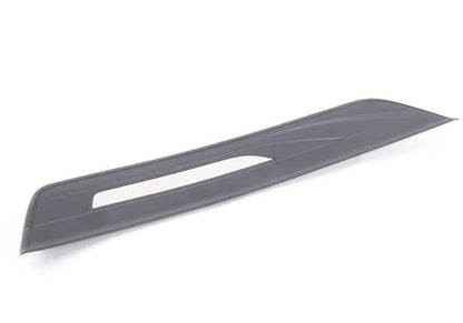 Embellecedor entrada puerta trasera derecha OEM 51477203604 para BMW F10, F10N, F11, F11N. Original BMW.