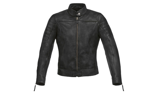 Black Wtend Jacket Size 42 For Women OEM 76145A809E1 for all BMW motorcycles. Original BMW Motorrad.