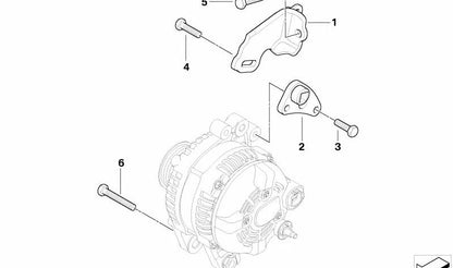 Angular de apoyo OEM 12317790876 para MINI One D R50 (03/2003 - 07/2006). Original MINI.
