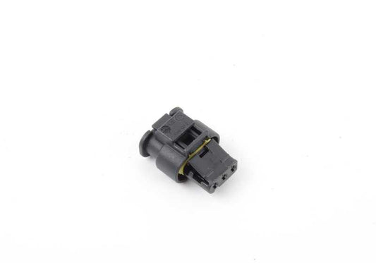 Conector eléctrico de 3 pines OEM 61136934315 para MINI R55, R56, R57, R58, R59, R60, R61 y BMW E84. Original MINI y BMW.