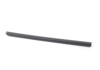 Moldura paragolpes delantero izquierdo OEM 51111814697 para BMW E30 (todos los modelos). Original BMW.