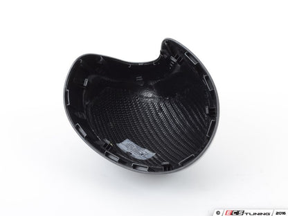 Carcasse/couvercle de rétroviseur extérieur gauche en carbone JCW OEM 51142364773 pour MINI F55, F56, F54 Clubman, F57 Cabrio, F60 Countryman. Original MINI.