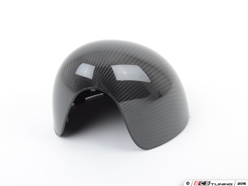 Carcasse/couvercle de rétroviseur extérieur gauche en carbone JCW OEM 51142364773 pour MINI F55, F56, F54 Clubman, F57 Cabrio, F60 Countryman. Original MINI.