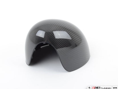 Carcasse/couvercle de rétroviseur extérieur gauche en carbone JCW OEM 51142364773 pour MINI F55, F56, F54 Clubman, F57 Cabrio, F60 Countryman. Original MINI.