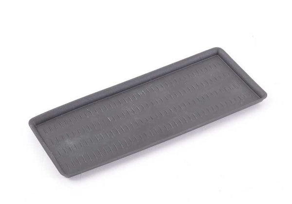 Alfombrilla interior para bolsillo de puerta derecha OEM 51419120156 para BMW E82, E88. Pieza original BMW.