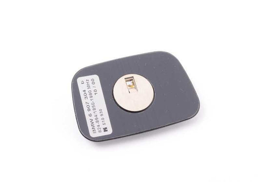 Pied d'antenne de téléphone en verre arrière OEM 84506907304 pour BMW Série 5 E39. Véritable BMW.