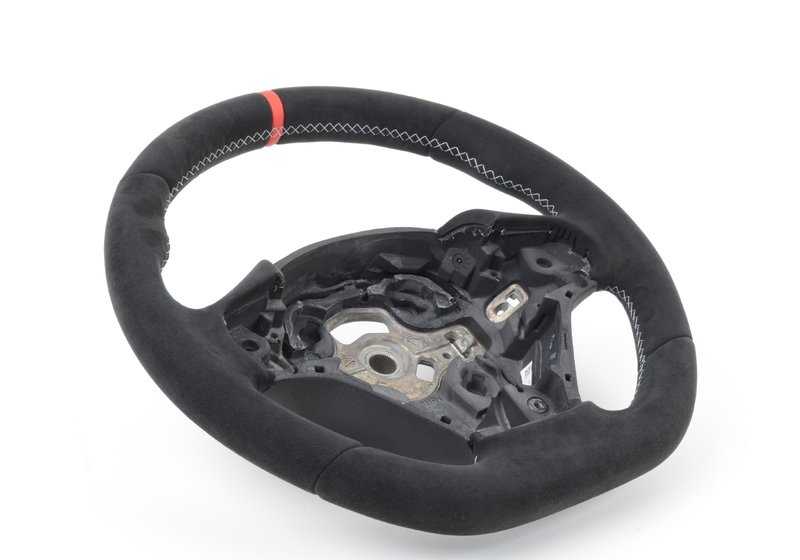 Volante M Performance en Alcantara y carbono OEM 32302230197 para BMW F20, F21, F22, F23, F30, F31, F34, F32, F33, F36 con cambio automático. Original BMW.