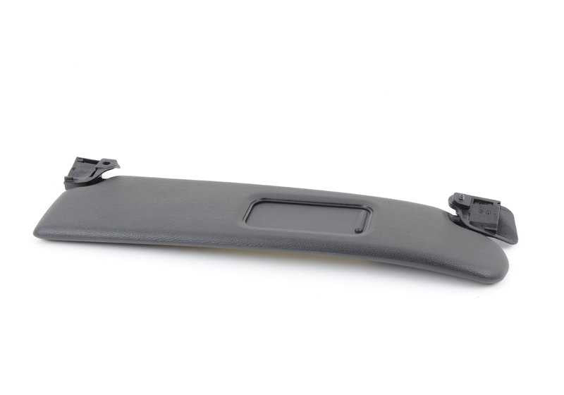 Parasol derecho OEM 51169167252 para BMW Z4 E89. Color negro. Original BMW.