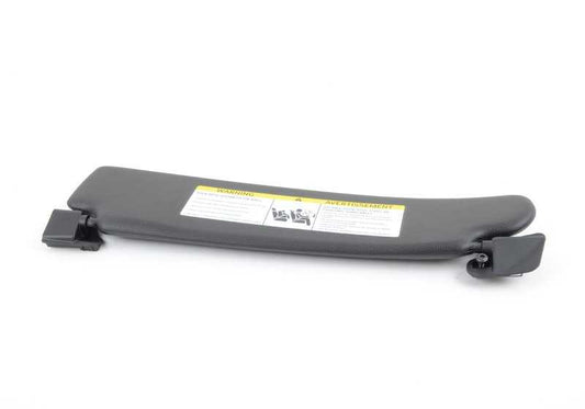 Parasol derecho OEM 51169167252 para BMW Z4 E89. Color negro. Original BMW.