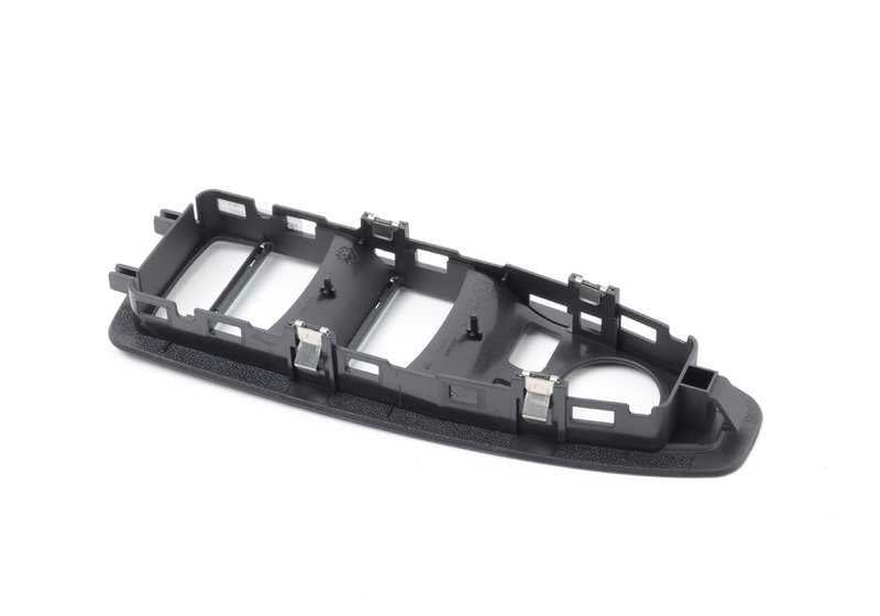 Marco para interruptor de elevalunas del conductor OEM 51417403896 para BMW Serie 1 (F20), Serie 2 (F22), Serie 3 (F30, F31, F34, F80) y Serie 4 (F36). Original BMW.