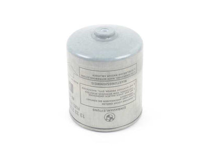 Filtro de combustible OEM 13322243018 para BMW E30 y E34. Original BMW.
