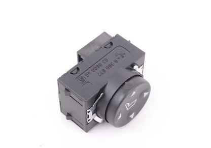 Interruptor soporte lumbar derecho OEM 61318360877 para BMW E81, E82, E87, E87N, E88, E46, E90, E90N, E91, E91N, E92, E92N, E93, E93N, E39, E60, E60N, E61, E61N, F07, F10, F11, F18, E63, E63N, E64, E64N, E38, E84, E83, E83N, F25, F26, E53, E70, E70N,