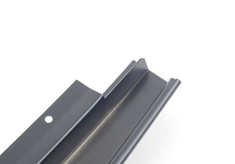 Embellecedor del Marco de la Ventana Columna B Puerta trasera izquierda para BMW Serie 7 E65, E66 (OEM 51358223785). Original BMW.