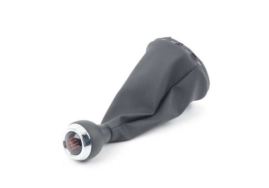 Pomo de cambio de marchas de cuero con cubierta OEM 25119808704 para MINI Countryman R60, Paceman R61. Original MINI.