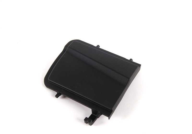 Tapa lateral derecha negra OEM 51437151302 para BMW E46 318Ci (modelos BP71, BP72, BP81, BP82, BW71, BW72, BW81, BW82, BY71, BY72). Pieza original BMW.