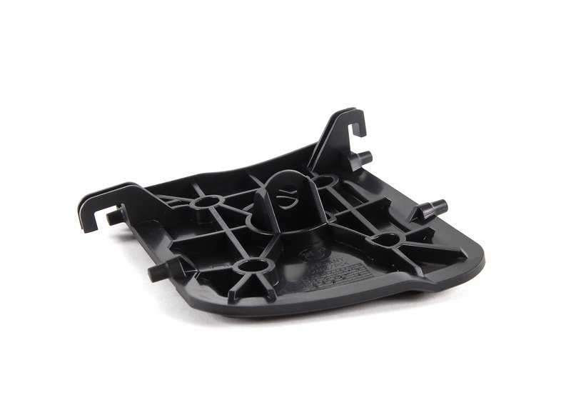 Tapa lateral derecha negra OEM 51437151302 para BMW E46 318Ci (modelos BP71, BP72, BP81, BP82, BW71, BW72, BW81, BW82, BY71, BY72). Pieza original BMW.