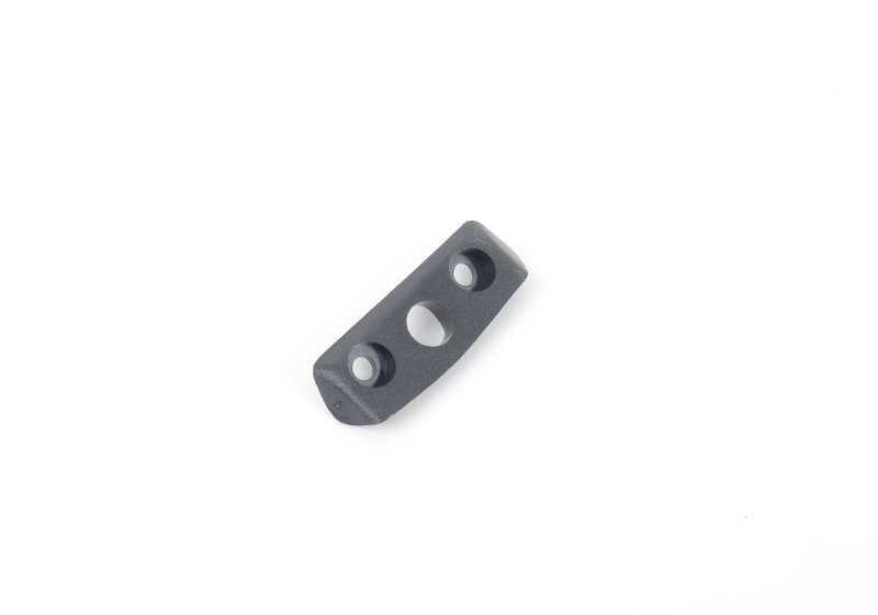 Soporte de cerradura OEM 51251916469 para BMW E30 y E36. Pieza original BMW.