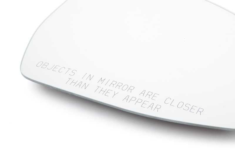 Right Convex Heated Mirror Glass for BMW F25, F97, G01, F26, F98, G02, F15, F85, G05, F16, F86, G06, G07, G09 (OEM 51167291240). Original BMW