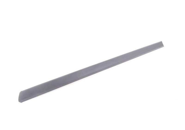 Moldura lateral puerta trasera izquierda OEM 51138208395 para BMW E38 728i, 730i, 730d, 725tds. Original BMW.