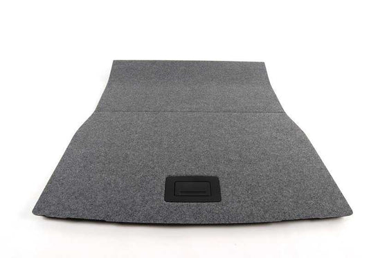Base da placa OEM 51477059233 para BMW E90, E90N, E91N, E92, E92N. Peça original da BMW para o fundo do porta -malas. Ideal para manter a bagagem no lugar e proteger a base do tronco.