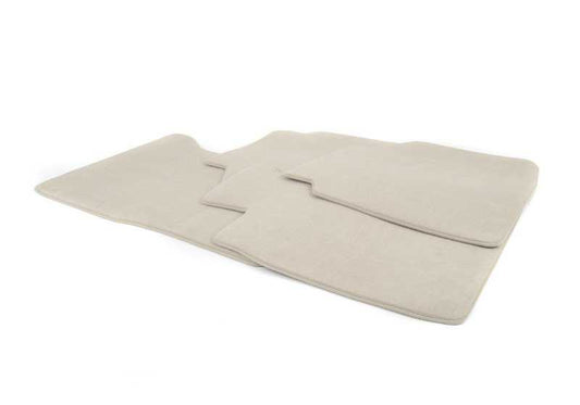 Carpets OEM 5147337688 pour la série BMW 7 F01 / F02 LCI (sans XDrive). Jeu avant et arrière. BMW d'origine.