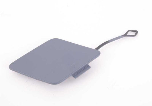 Tapa del gancho de remolque delantero imprimada OEM 51117335048 para BMW F01N, F02N. Repuesto original BMW.
