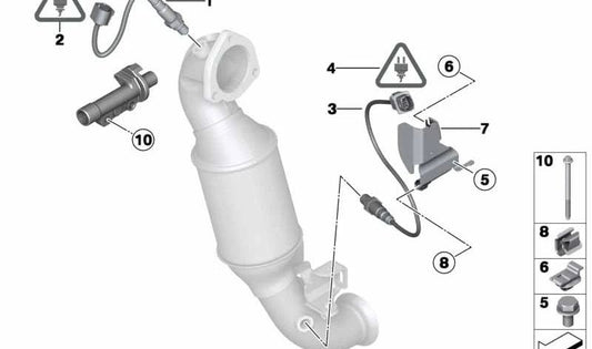 Caja de enchufe 4 polos OEM 12527543317 para MINI R56, R56 LCI, Clubman R55, Cabrio R57... y más. Original MINI.