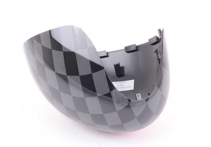 Carcasa espejo retrovisor izquierdo estilo John Cooper Works OEM 51162409457 para MINI F54, F55, F56, F57, F60. Original MINI.