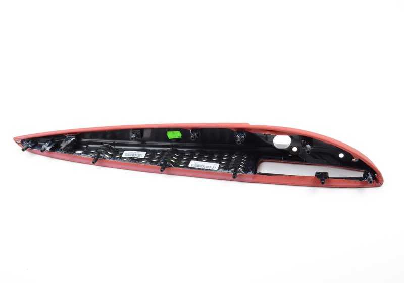 OEM da frente da frente esquerda 51417345385 para BMW F32, F32N, F33, F33N. Cor vermelha coral. BMW original.
