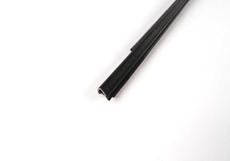 Burlete exterior ventanilla izquierda OEM 51228204231 para BMW Serie 7 E38 (728i, 730i, 735i, 740i) todos los modelos compatibles. Original BMW.