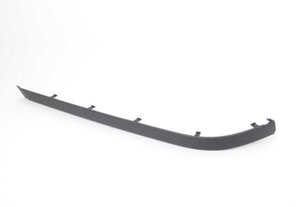 Moldura trasera izquierda cromada OEM 51128184511 para BMW Serie 5 E39. Original BMW.