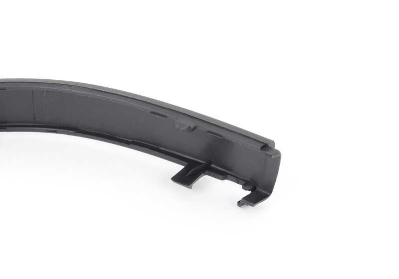 Moldura trasera izquierda cromada OEM 51128184511 para BMW Serie 5 E39. Original BMW.