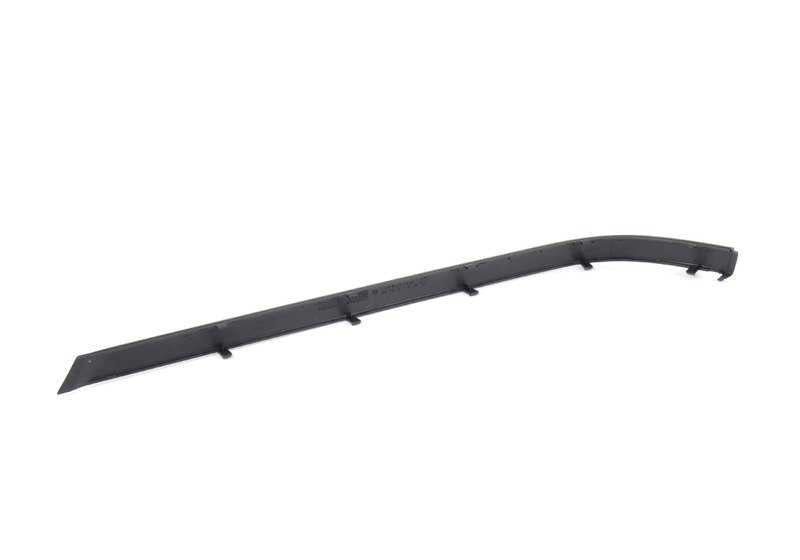 Moldura trasera izquierda cromada OEM 51128184511 para BMW Serie 5 E39. Original BMW.