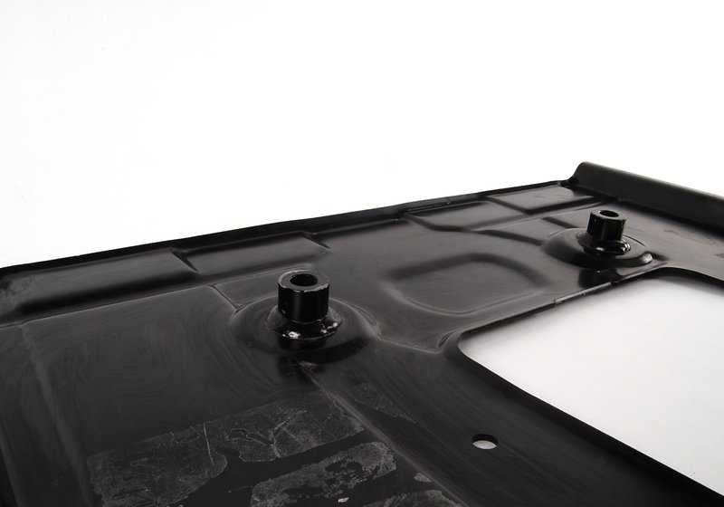 Soporte derecho del bastidor del motor OEM 41118234040 para BMW E46. Original BMW.