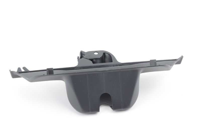 Cubierta cerradura maletero negra OEM 51497177378 para BMW X5 E70, E70N. Original BMW.
