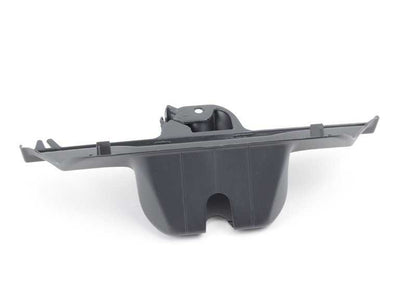Cubierta cerradura maletero negra OEM 51497177378 para BMW X5 E70, E70N. Original BMW.