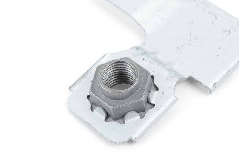 Dado a clip sinistro per BMW 5 F07 Series, F10, F11, F18, Serie 6 F06, F12, F13, Serie 7 F01, F02, F04 (OEM 31106783591). BMW originale.