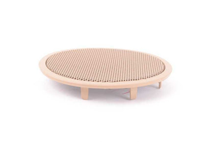 Rejilla altavoz puerta color beige OEM 51416969393 para BMW X3 F25, X4 F26, X5 E70/E70N, X6 E71/E72. Pieza original BMW.